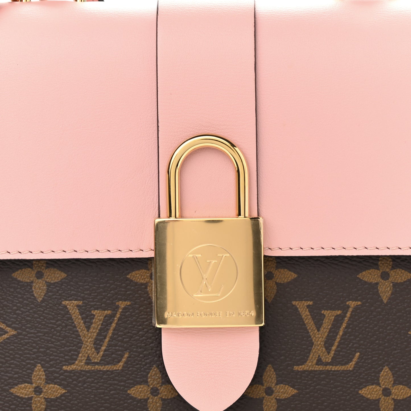 Monogram Locky BB Rose Poudre