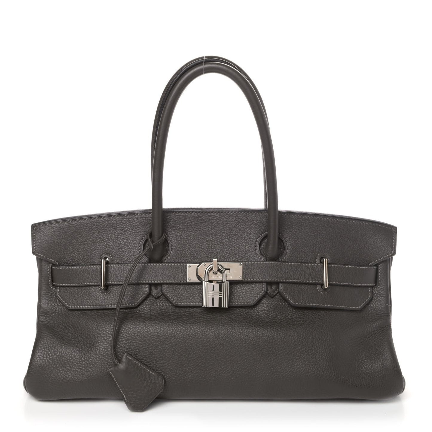 Taurillon Clemence JPG Birkin 42 Graphite