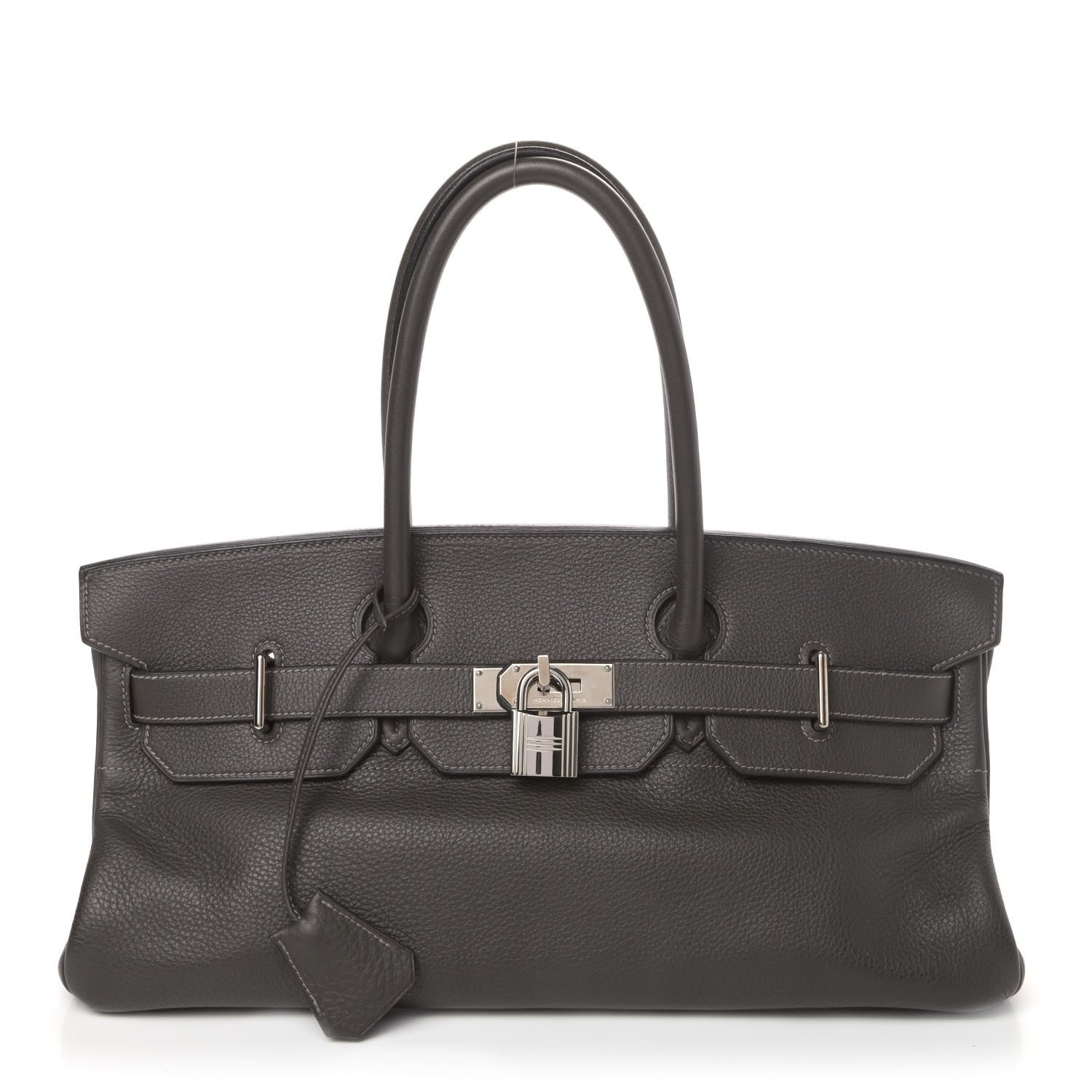 Hermes Taurillon Clemence JPG Birkin 42 Graphite 1 of 9