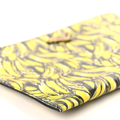 Prada Saffiano Banane Clutch Giallo 7 of 8