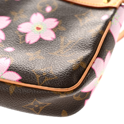 Louis Vuitton Monogram Cherry Blossom Pochette Accessories Brown 13 of 15
