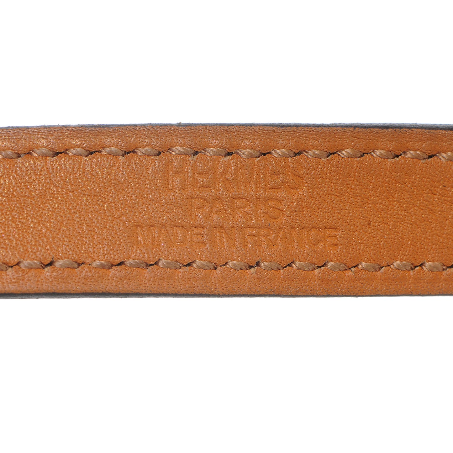 Chamonix Leather Kelly Double Tour Bracelet Small Chocolate