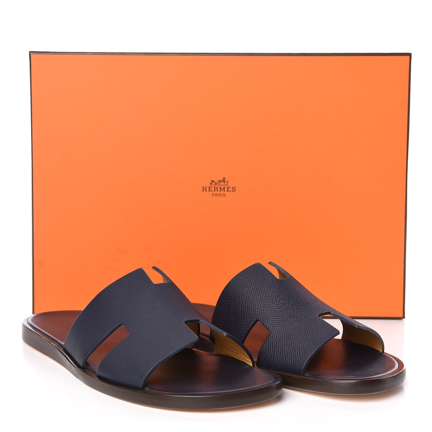 Matte Epsom Mens Izmir Sandals 41.5 Marine