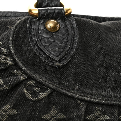 Louis Vuitton Denim Neo Cabby GM Black 12 of 12