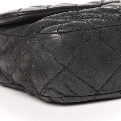 Chanel Iridescent Calfskin Small Chic Quilt Flap Black 9 of 11