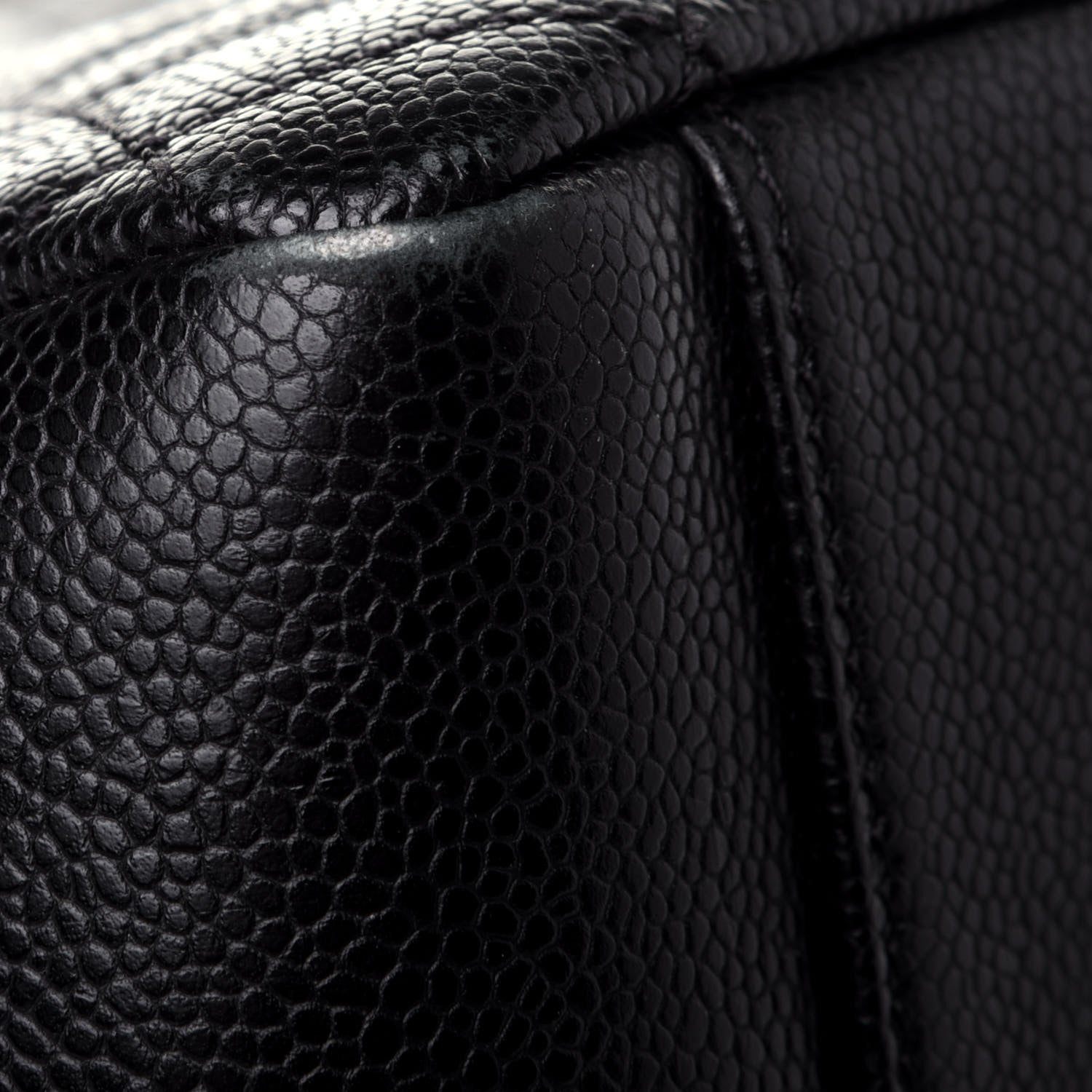 Chanel Caviar Quilted Grand Shopping Tote GST Black 10 of 11