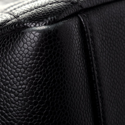 Chanel Caviar Quilted Grand Shopping Tote GST Black 10 of 11