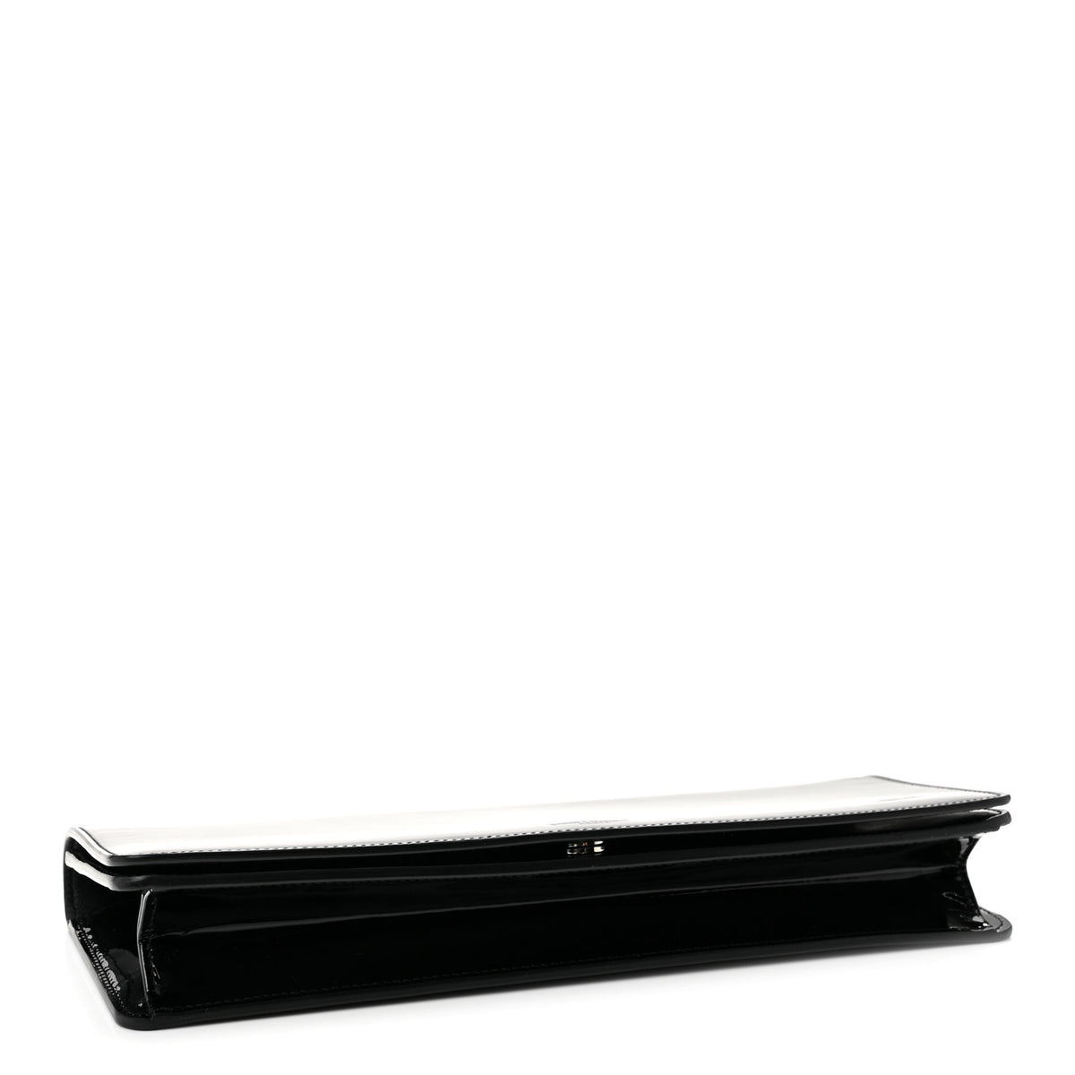Saint Laurent Patent Calfskin Clutch Black 4 of 11