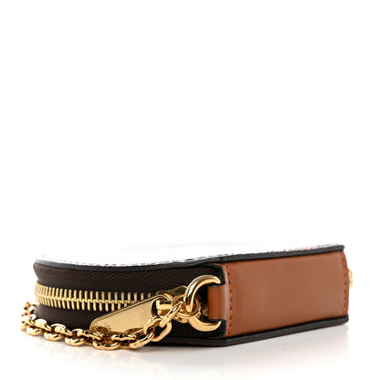 Louis Vuitton Calfskin Catogram Micro Boite Chapeau Marron 4 of 6
