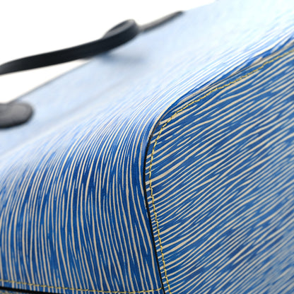 Louis Vuitton Epi Neverfull MM Denim Light 10 of 13