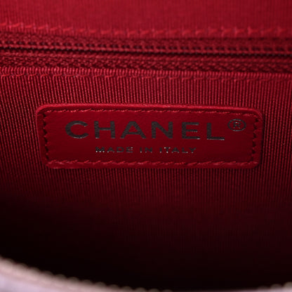 Chanel Iridescent Lambskin Calfskin Quilted Medium Gabrielle Hobo Light Purple 6 of 10