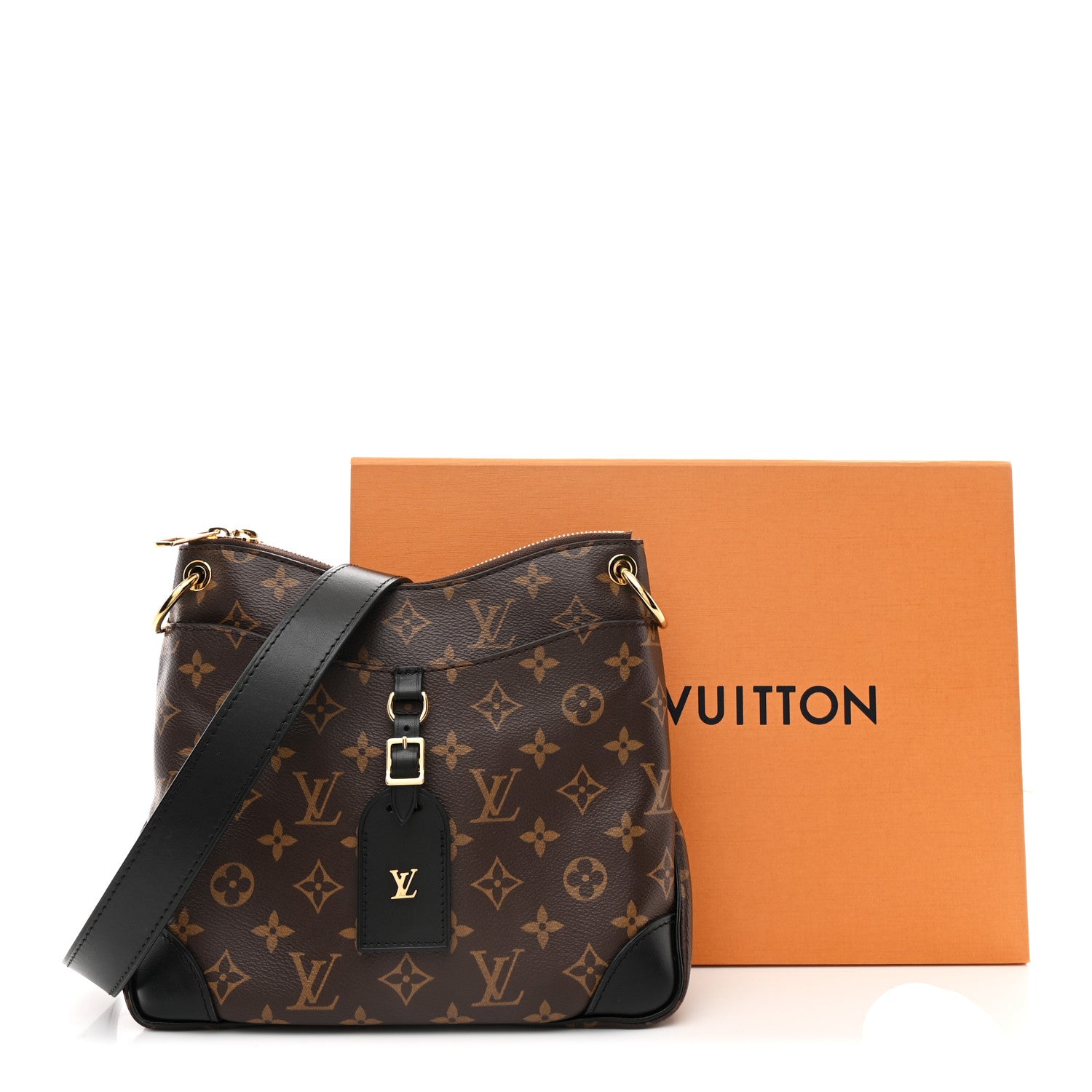 Louis Vuitton Monogram Odeon PM Black 10 of 10