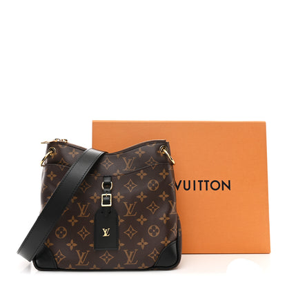 Louis Vuitton Monogram Odeon PM Black 10 of 10