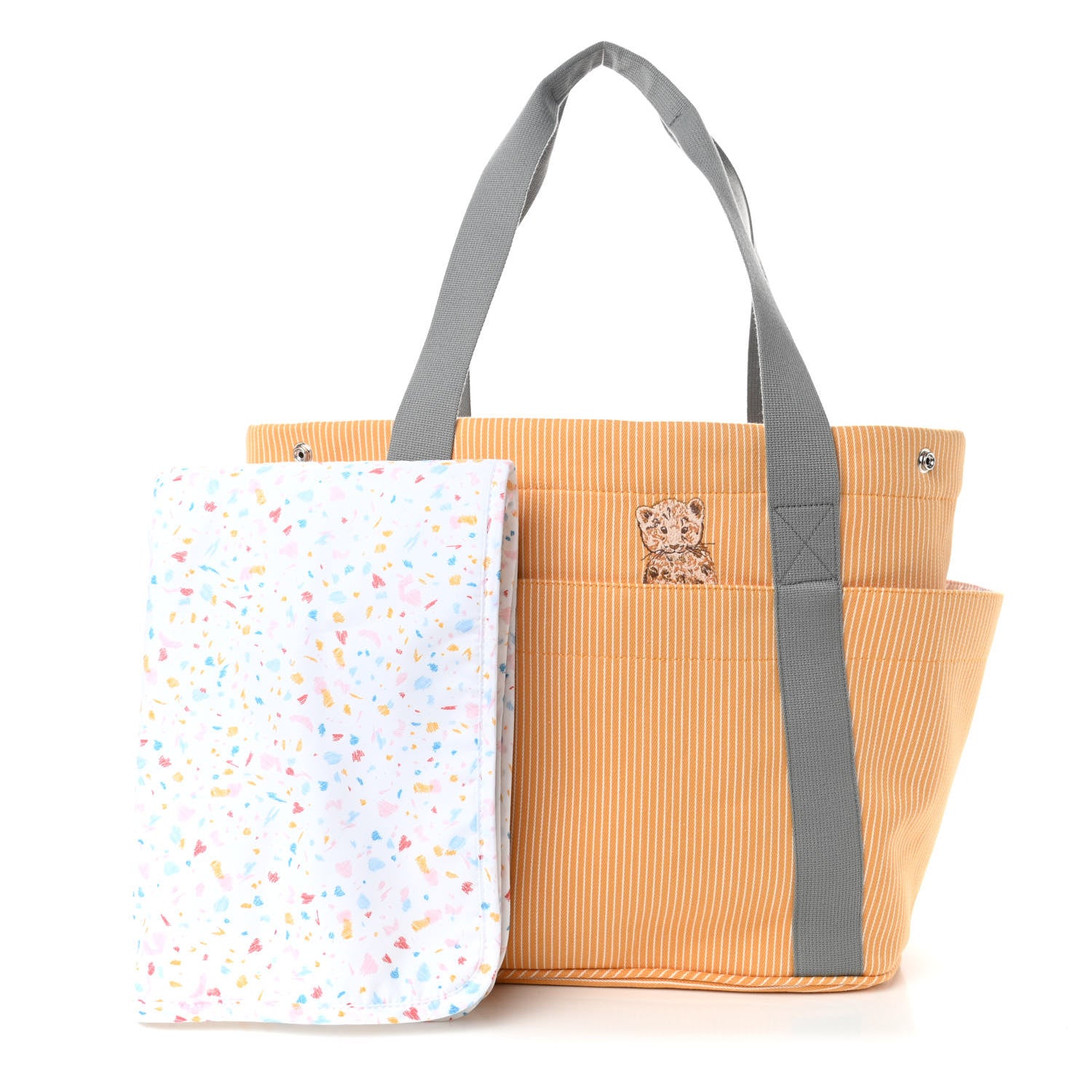Hermes Cotton Canvas Passe-Passe Nappy Tote Bag Miel 1 of 4