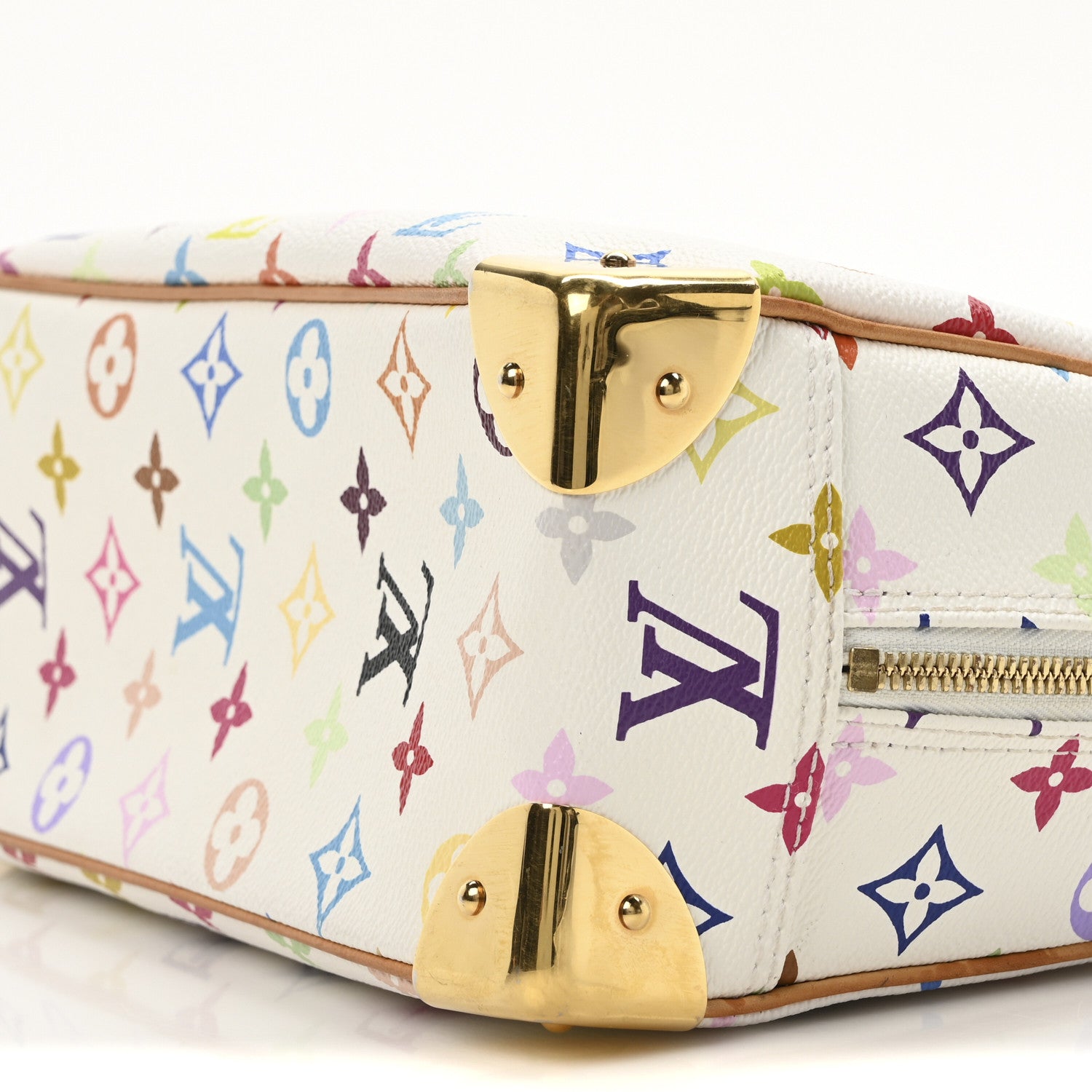 Louis Vuitton Monogram Multicolor Trouville White 9 of 9