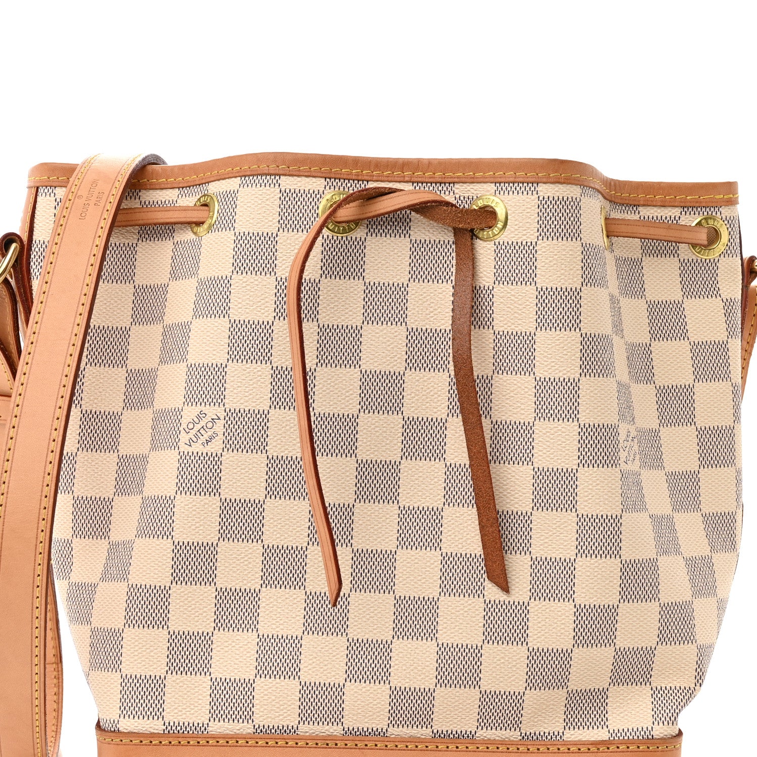 Louis Vuitton Damier Azur Noe BB 4 of 13