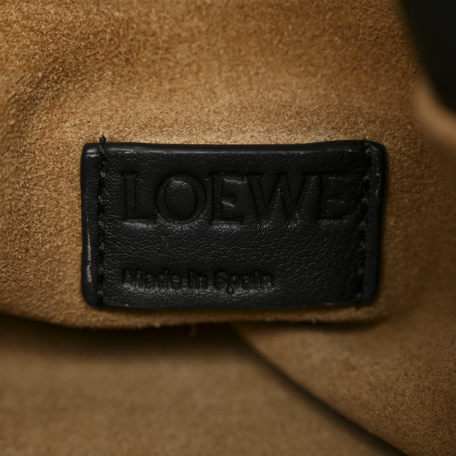 Loewe Nappa Medium Flamenco Knot Bag Black 6 of 14