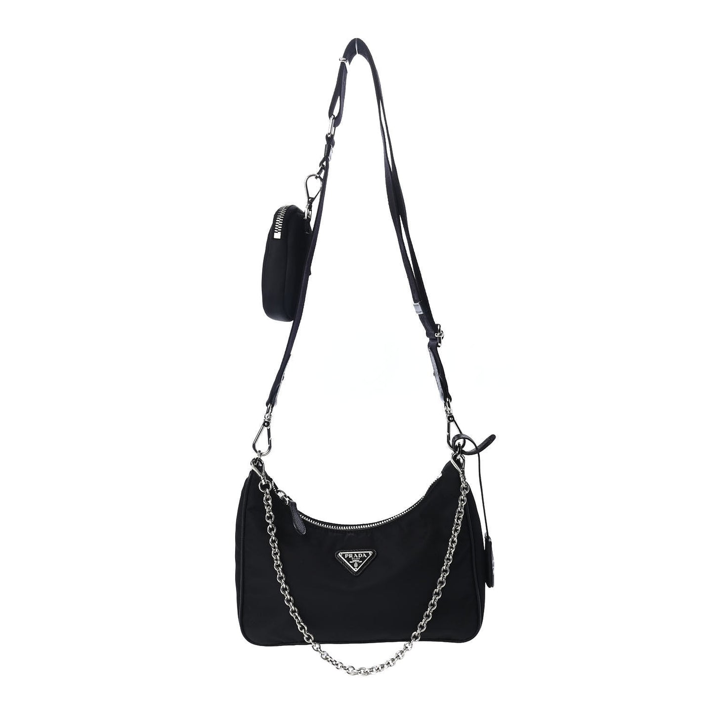 Nylon Re-Edition 2005 Shoulder Bag Black