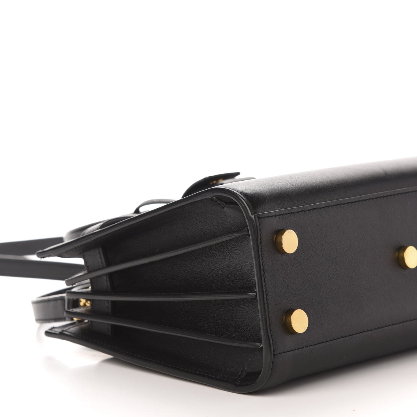 Calfskin Nano Sac De Jour Black