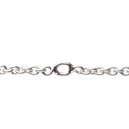 Hermes Sterling Silver PM Galop Pendant Necklace 7 of 9