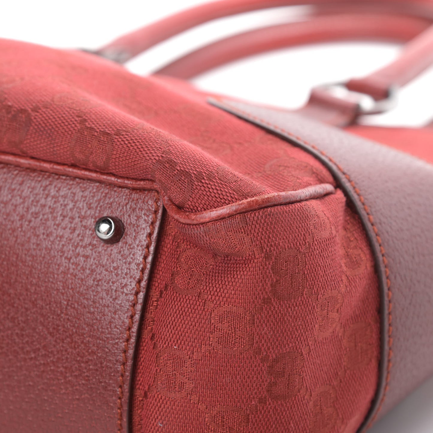 Monogram Shoulder Bag Red