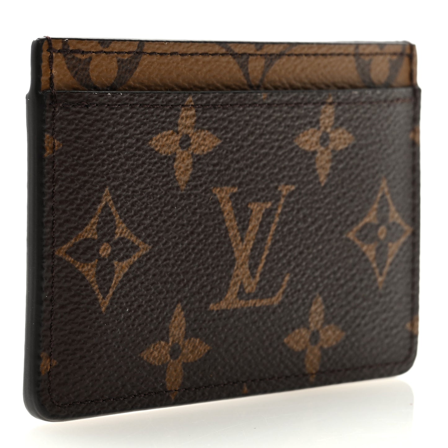 Reverse Monogram Card Holder