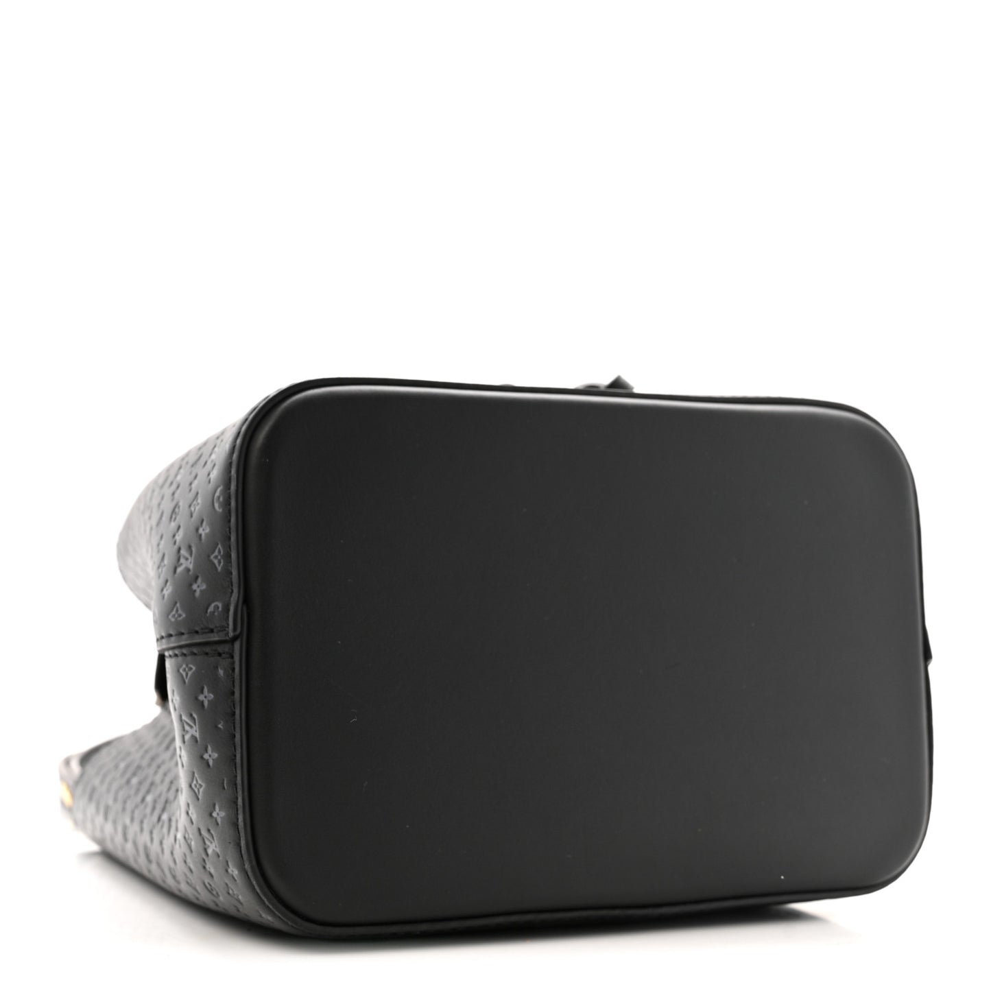 Calfskin Nanogram Embossed Neonoe BB Black