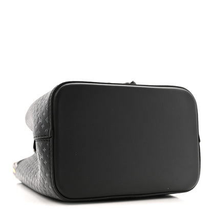 Louis Vuitton Calfskin Nanogram Embossed Neonoe BB Black 4 of 14