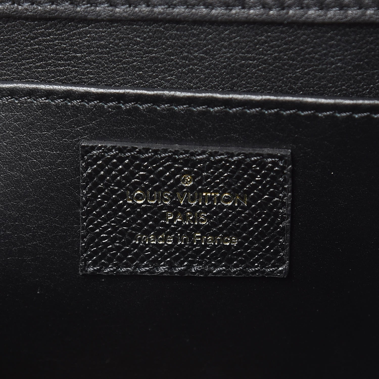 Louis Vuitton Grained Smooth Calfskin The LV Arch Black 6 of 10