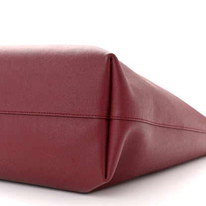 Saint Laurent Calfskin Large Shopping Tote Opyum Red 11 of 14