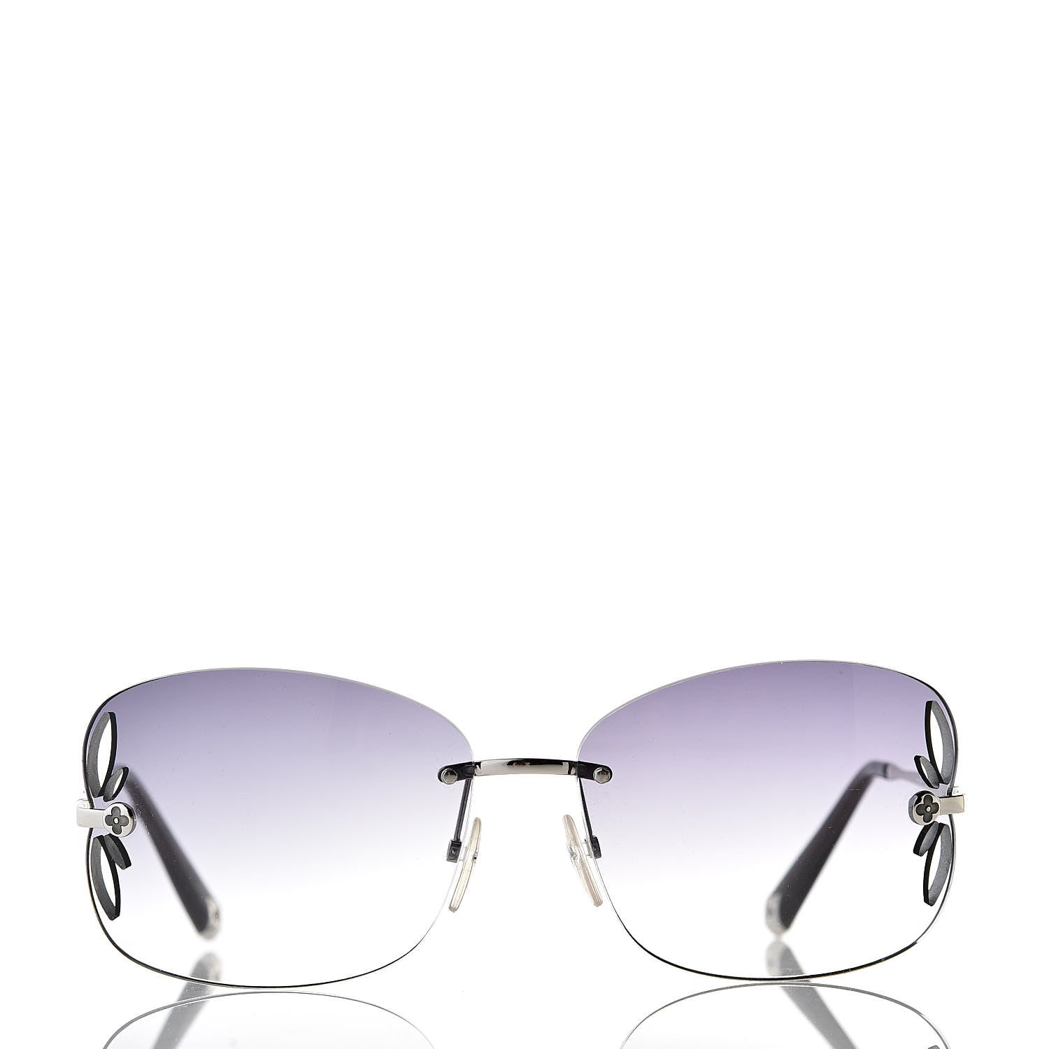 Louis Vuitton Lily Glitter Sunglasses Z0308U Dark Grey 2 of 7