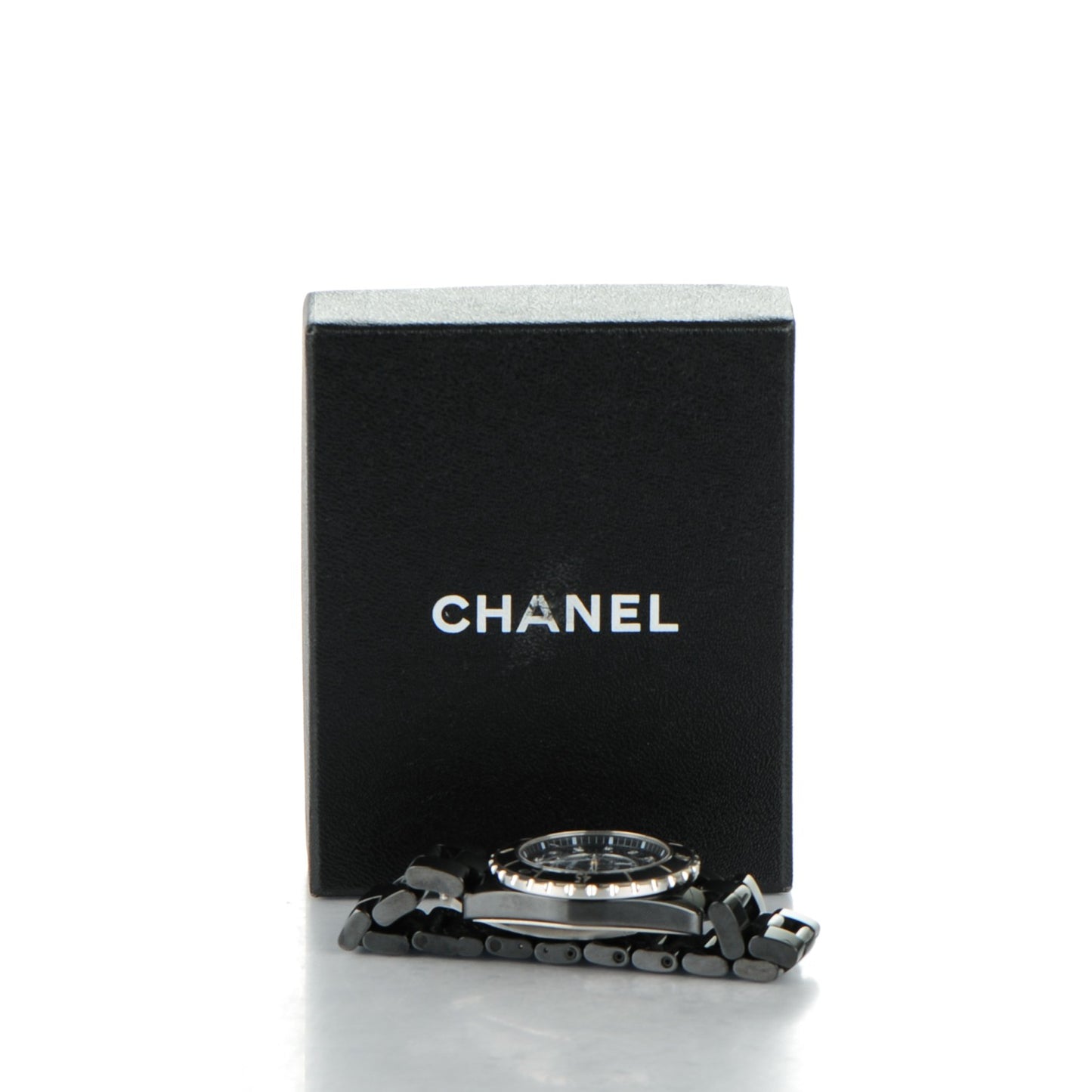 Stainless Steel Ceramic Diamond 38mm J12 Automatic Watch Black