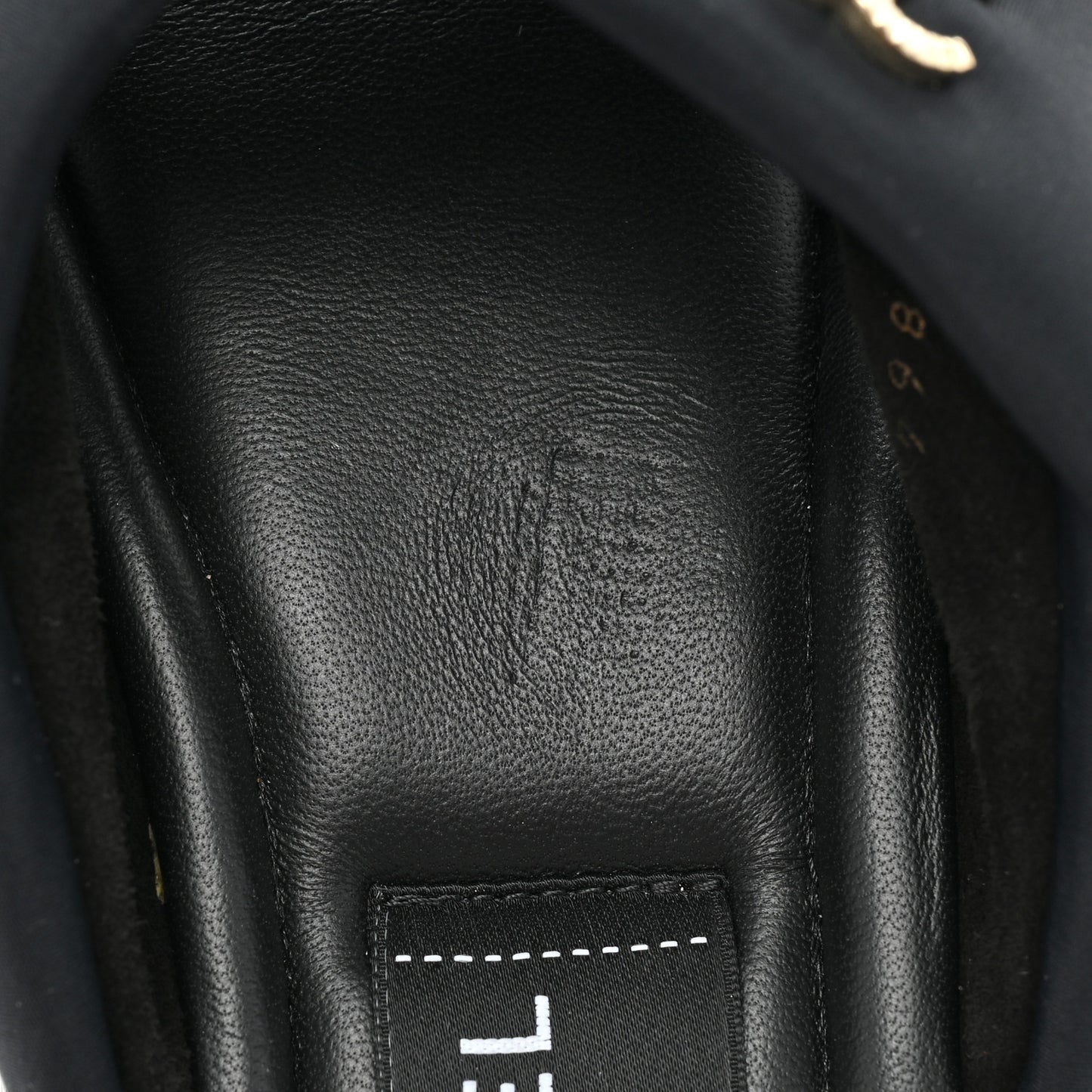 Fabric CC Mules Sandals 37 Black