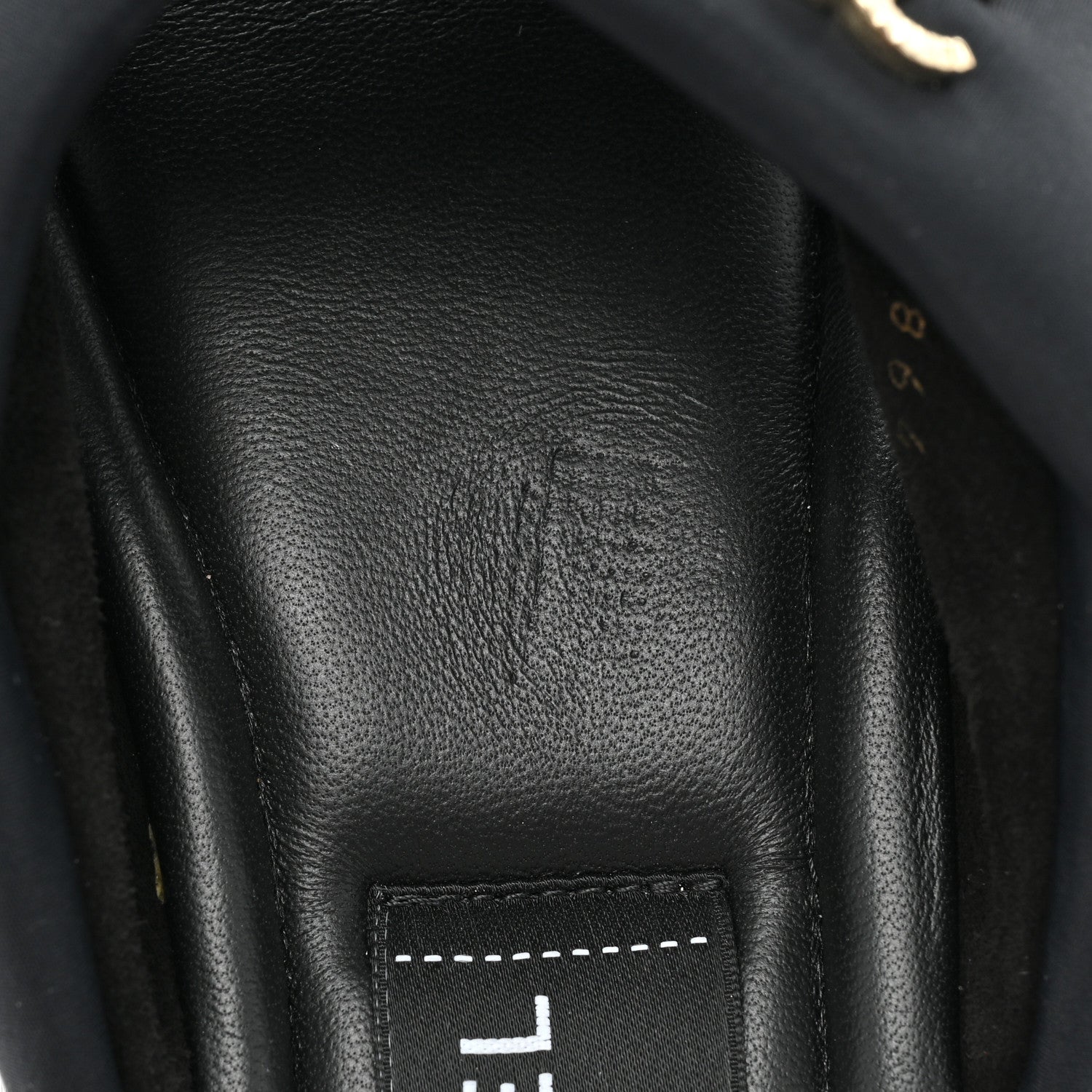 Chanel Fabric CC Mules Sandals 37 Black 9 of 9