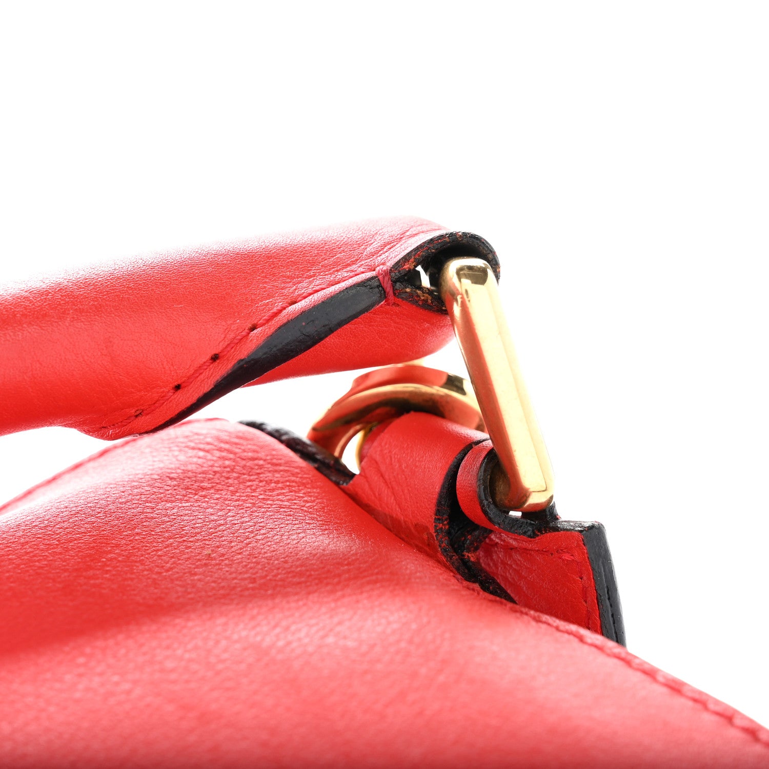 Loewe Calfskin Large Puzzle Bag Scarlet 12 of 13