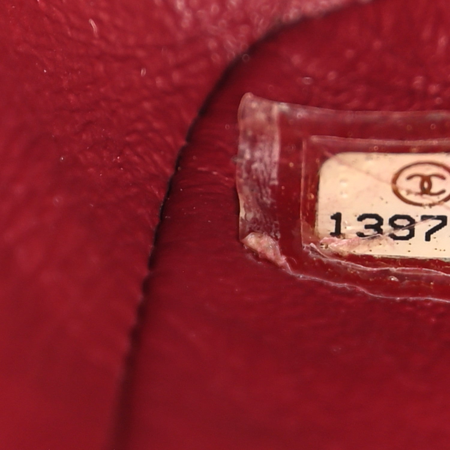 Chanel Caviar Quilted Medium Double Flap Dark Red 7 of 11