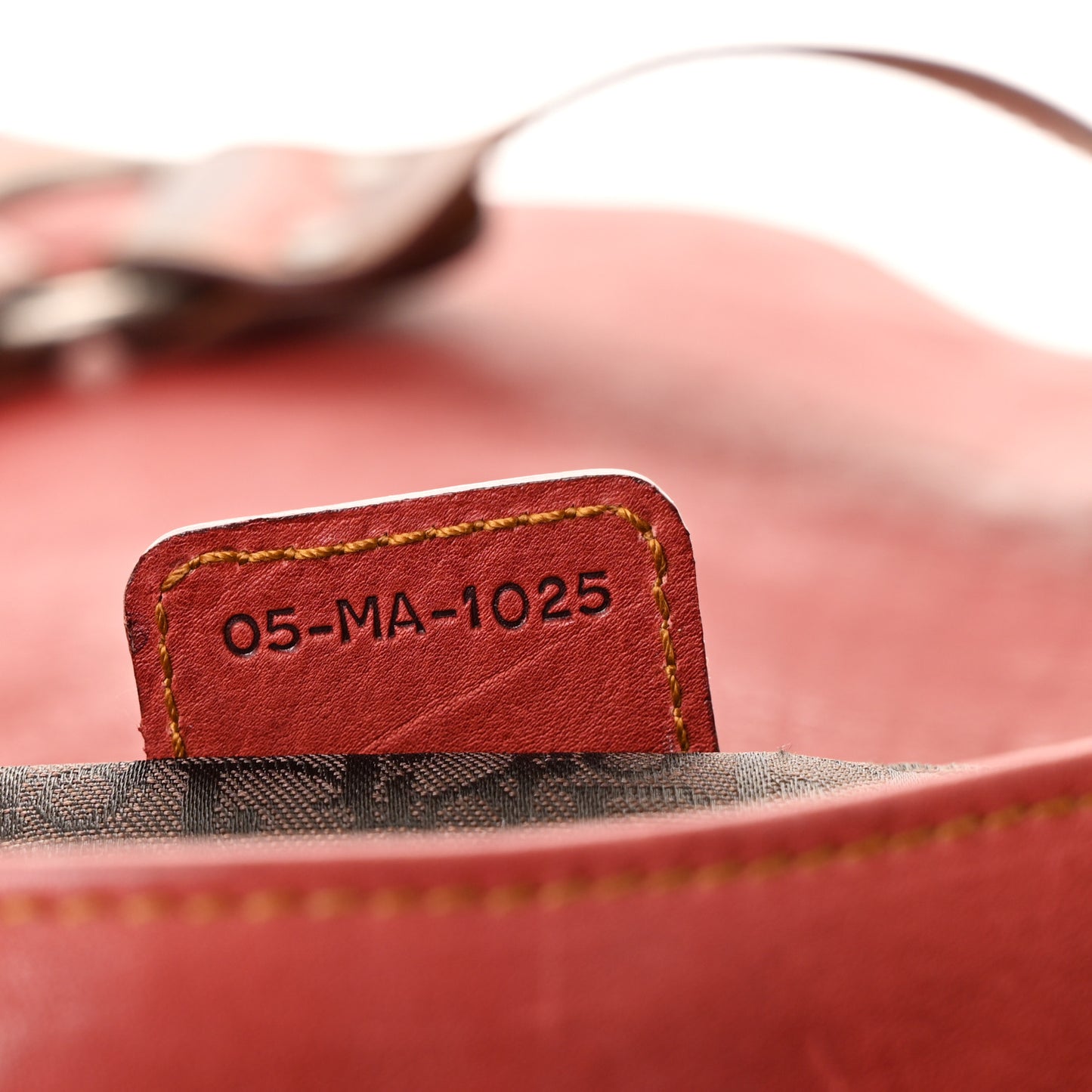 Calfskin Medium Gaucho Double Saddle Bag Red