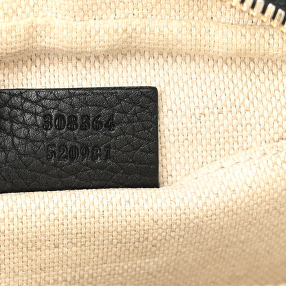 Gucci Pebbled Calfskin Small Soho Disco Bag Black 7 of 10