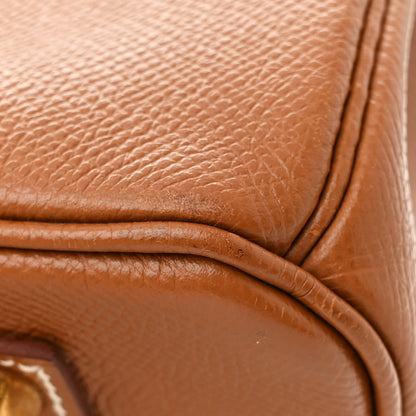 Hermes Courchevel Birkin 35 Gold 11 of 12