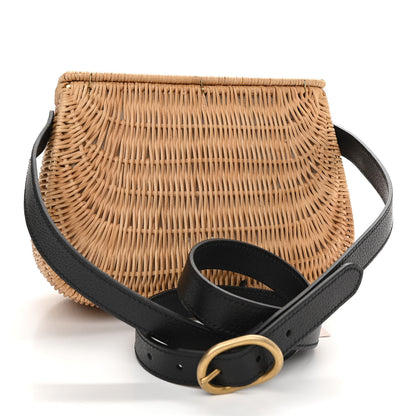 Gucci Wicker Vimni Shoulder Bag Natural 3 of 11