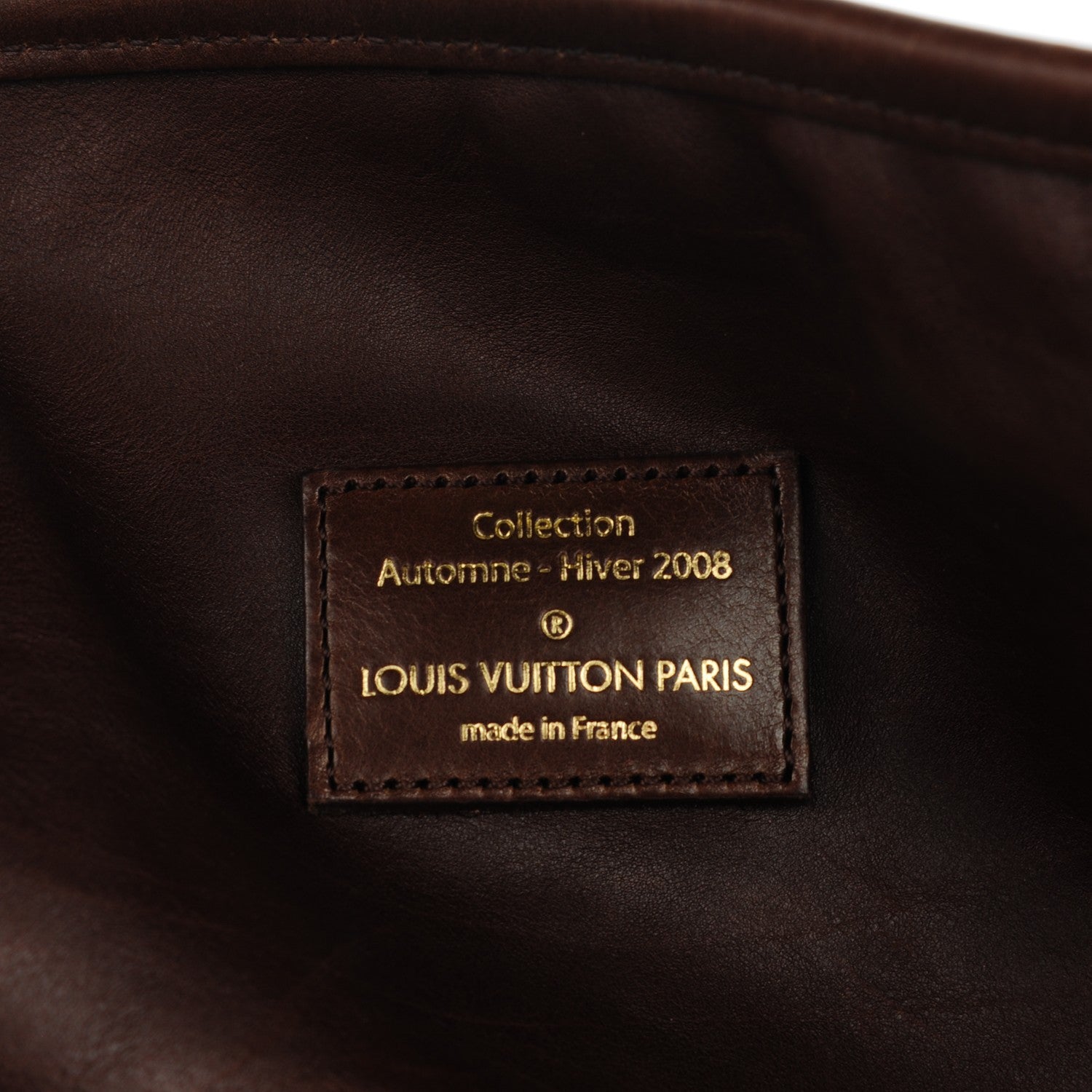 Louis Vuitton Monogram Paris Souple Whisper GM Chocolate 6 of 7