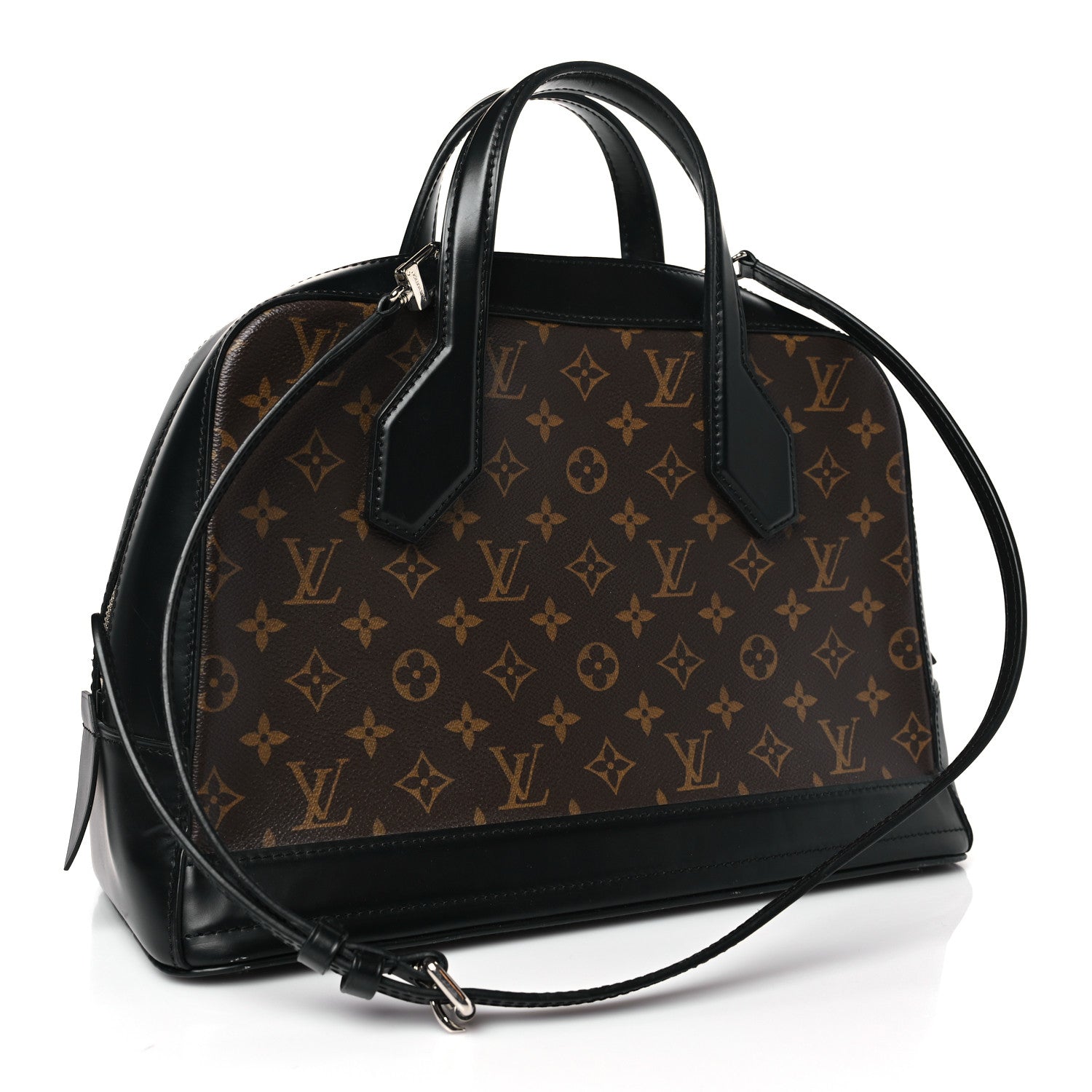Louis Vuitton Monogram Dora MM Black 3 of 9