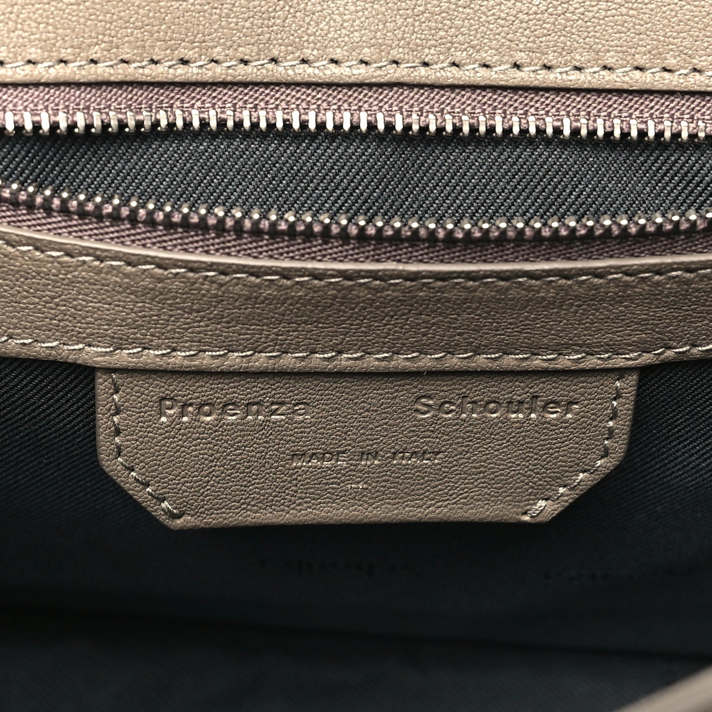 Lambskin Tiny PS1 Satchel Light Taupe