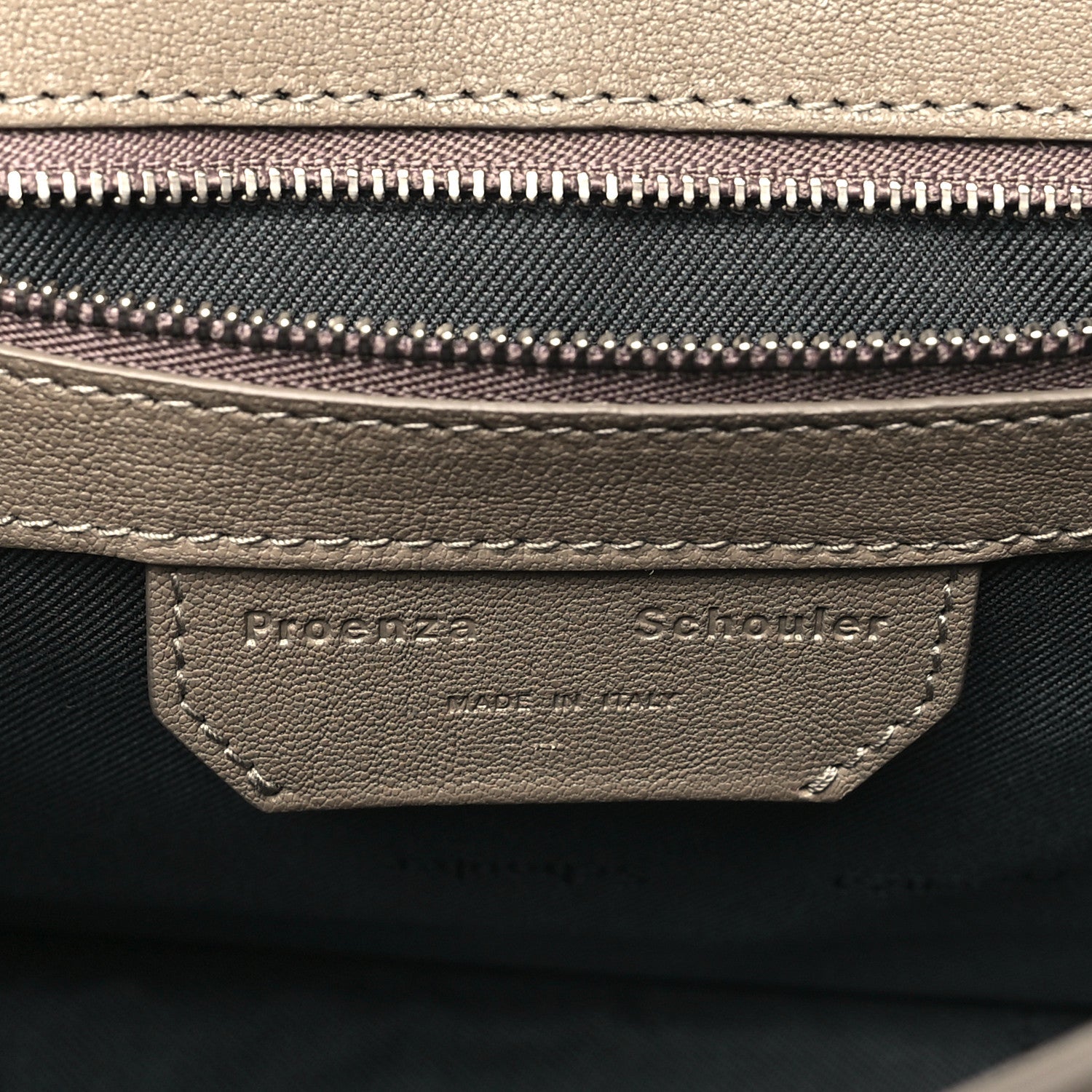 Proenza Schouler Lambskin Tiny PS1 Satchel Light Taupe 6 of 10