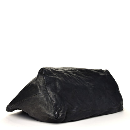 Chanel Distressed Caviar XL Coco Cabas Black 3 of 8