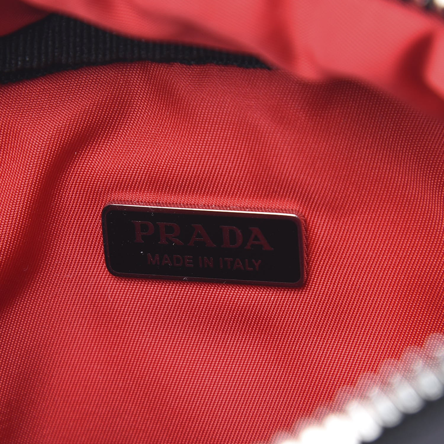 Prada Tessuto Nylon Pocket Top Handle Cargo Bag Black Fuoco 7 of 11
