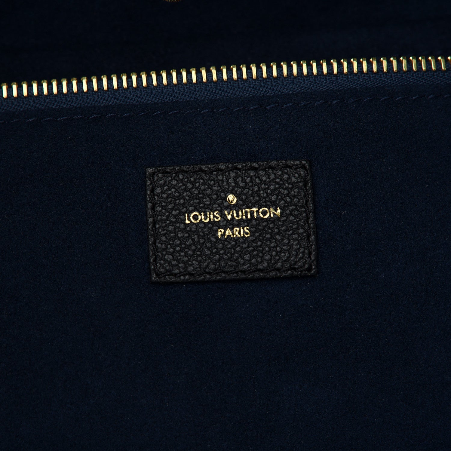 Louis Vuitton Empreinte Monogram Giant Neverfull MM Black 7 of 9