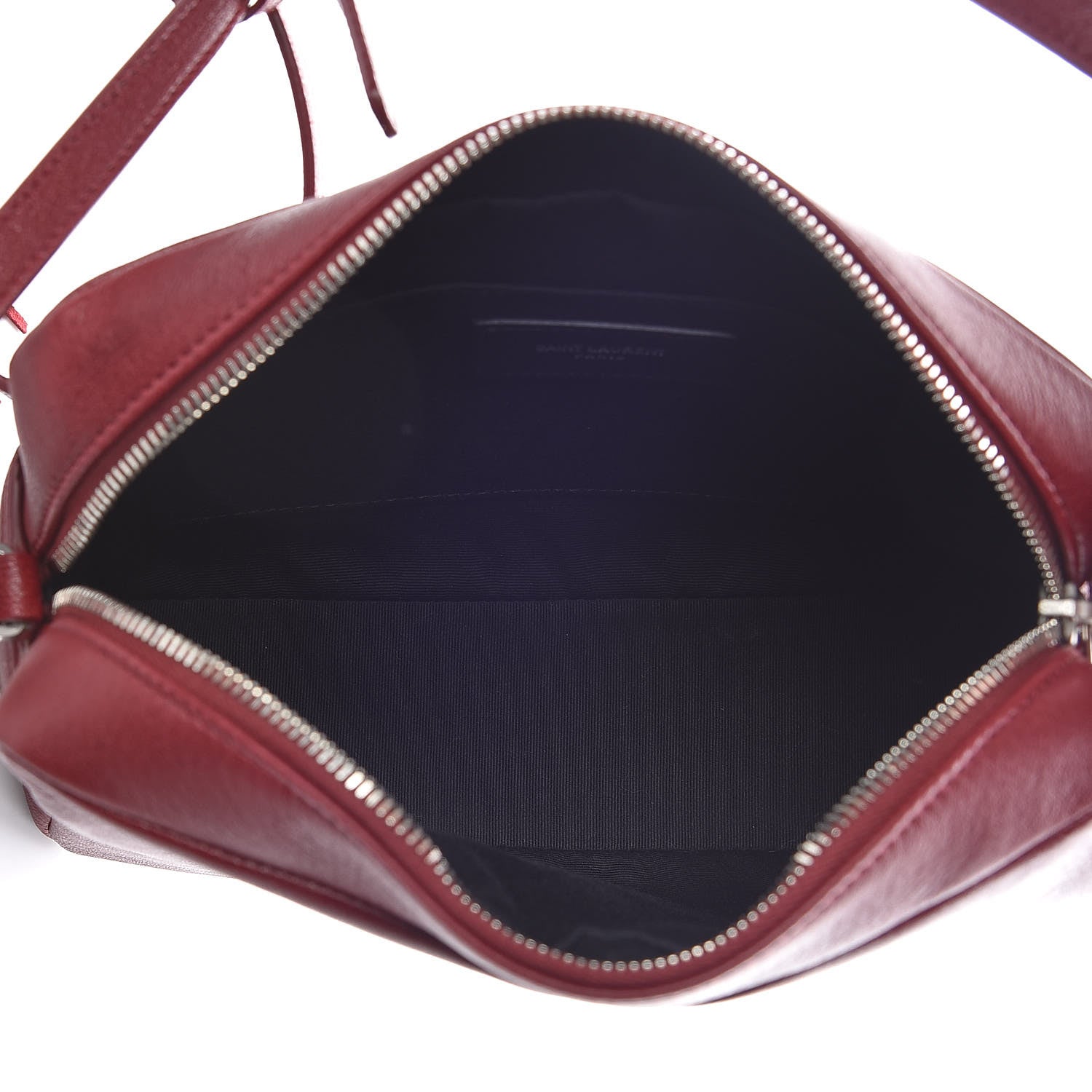 Saint Laurent Lambskin Monogram Small Lou Camera Bag Lipstick Red 5 of 9