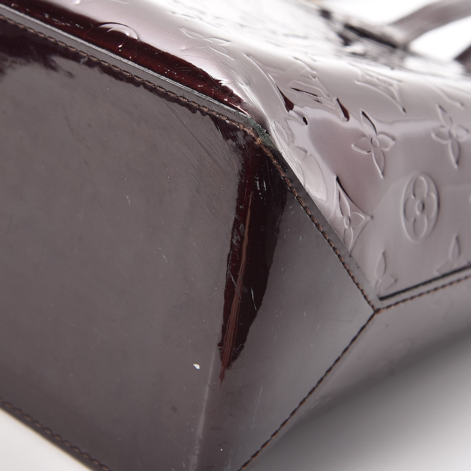 Louis Vuitton Vernis Wilshire MM Amarante 14 of 19