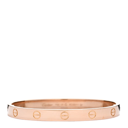 Cartier 18K Pink Gold LOVE Bracelet 17 1 of 4